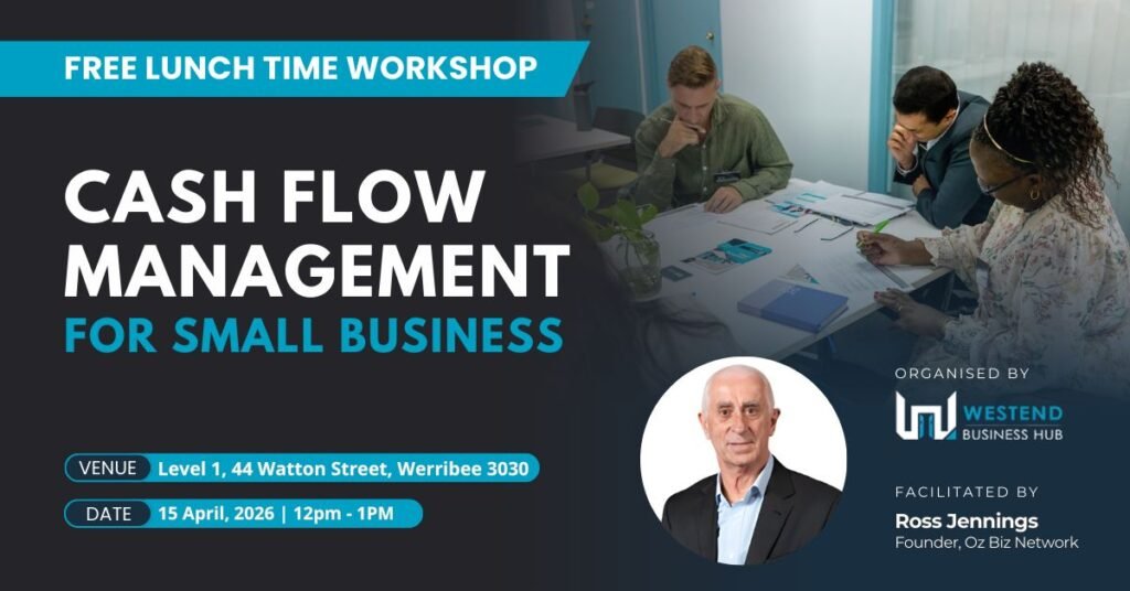 WBH-Lunchtime Workshop April 2026 Cash Flow Management for small business