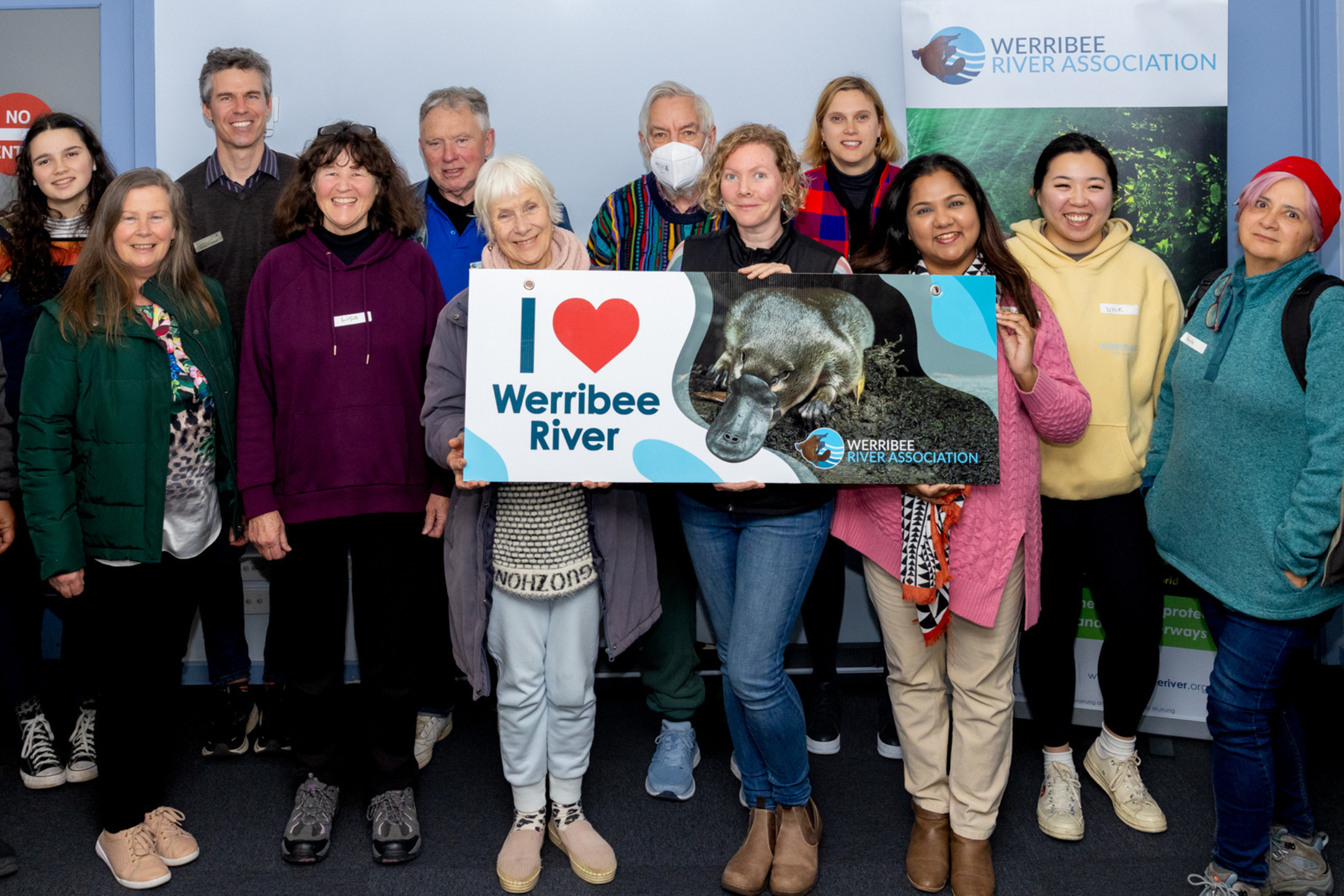 Werribee River community clean-up