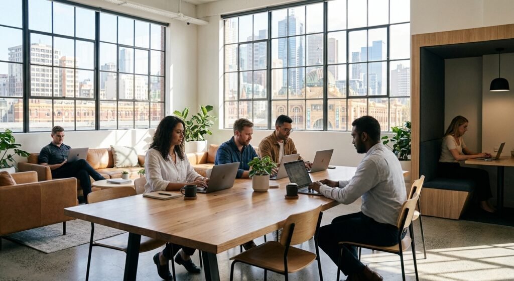 Coworking space for remote teams needing a Melbourne base
