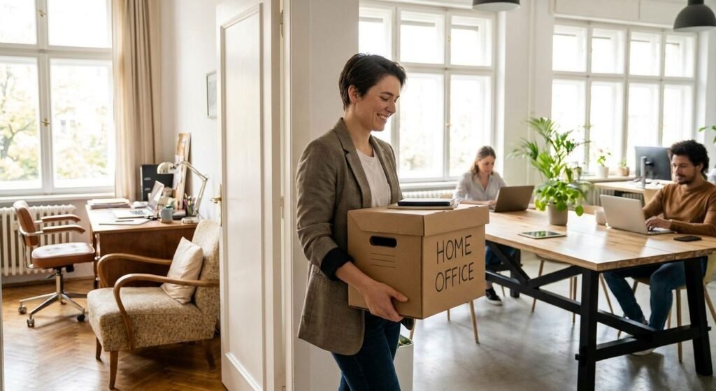 How to switch from a home office to a coworking space