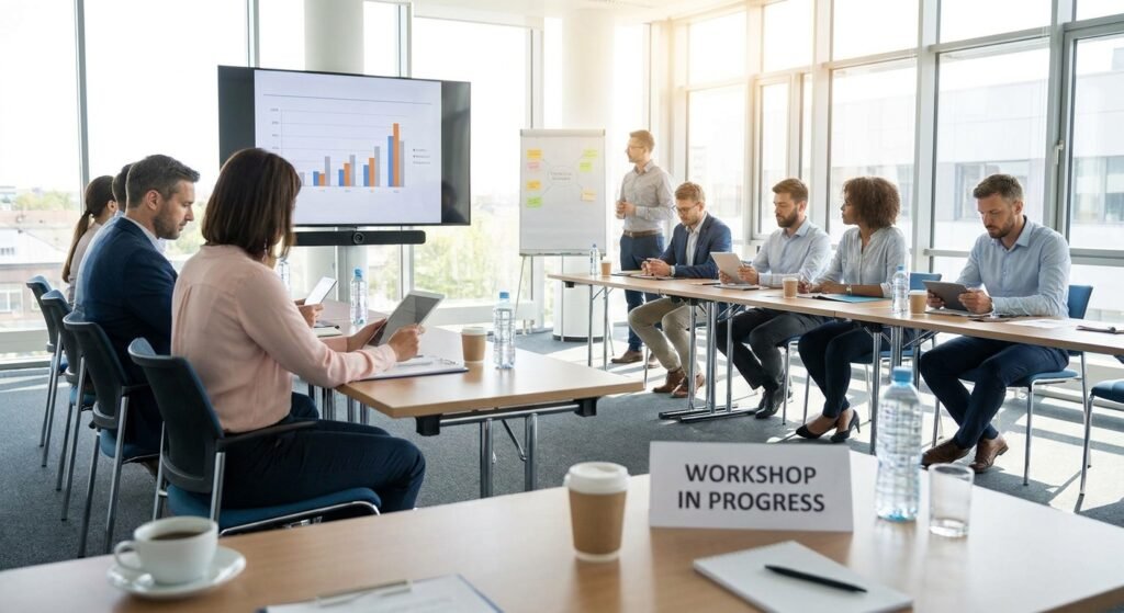 Meeting room hire for training sessions and workshops