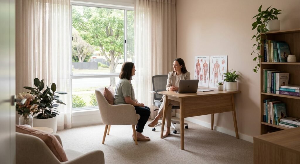 Private office for allied health practitioners