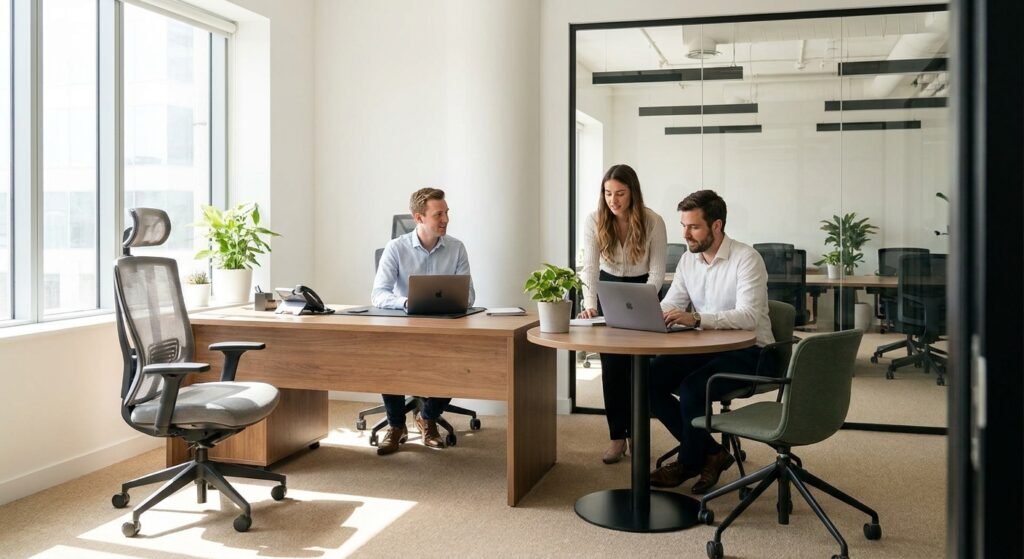Private office for small teams of two to five