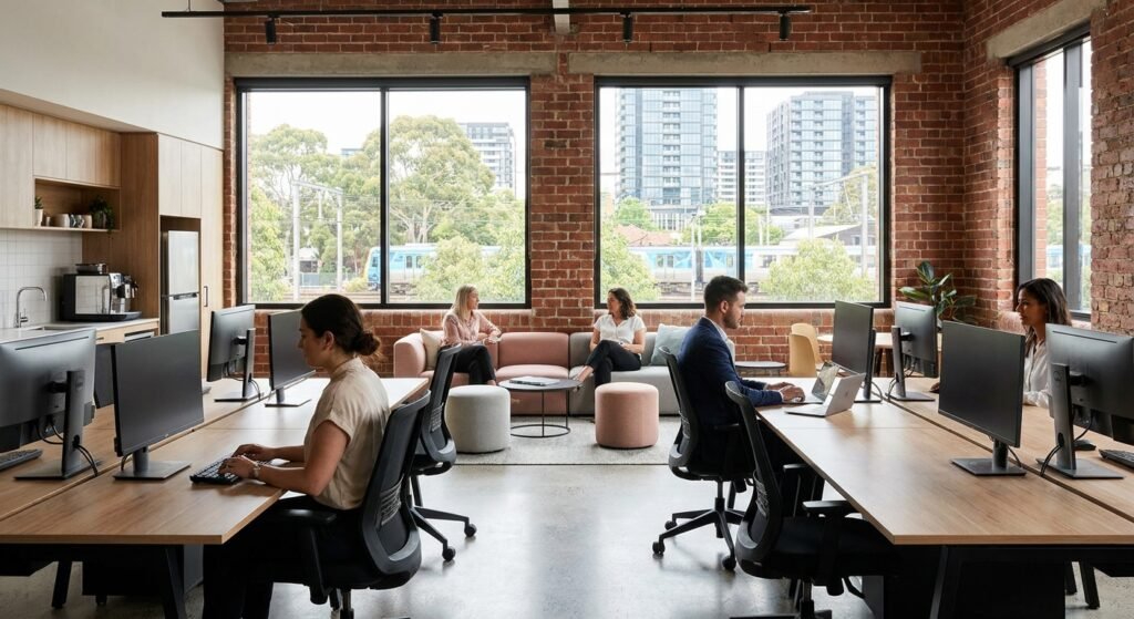 Shared office space in Melbourne's west: what's included